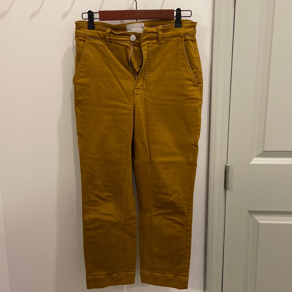 Everlane slim crop pants
